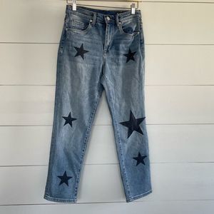 Blank NYC Madison Crop Skinny Jean Ever After Stars